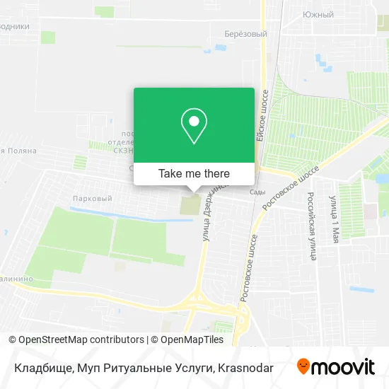 Кладбище, Муп Ритуальные Услуги map