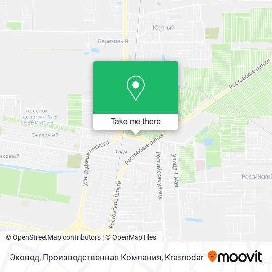 Эковод, Производственная Компания map
