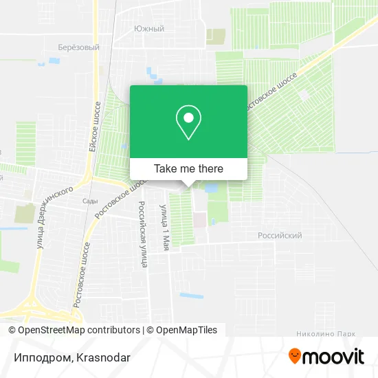 Ипподром map