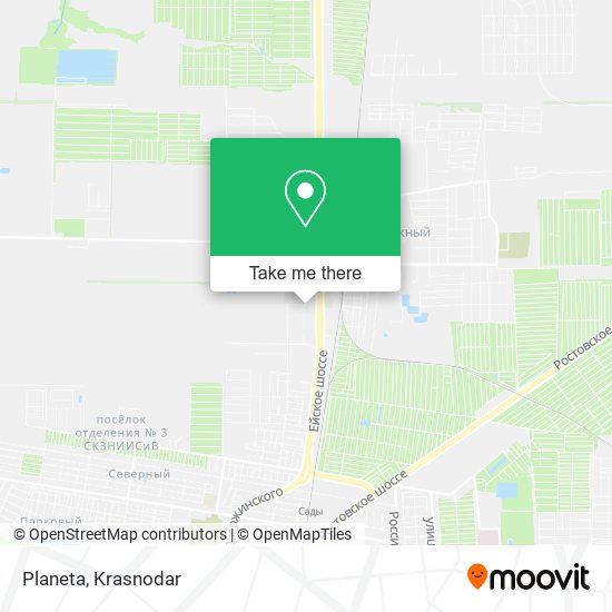 Planeta map