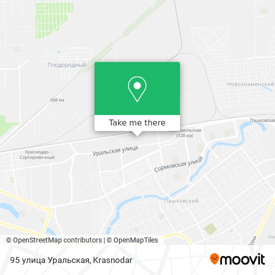 95 улица Уральская map