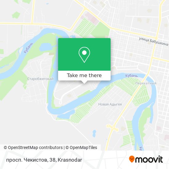 просп. Чекистов, 38 map