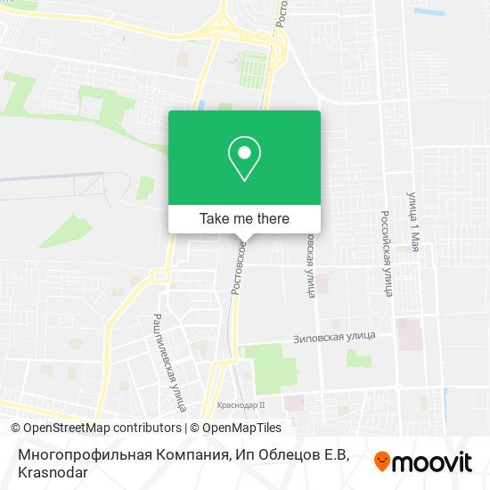 Многопрофильная Компания, Ип Облецов Е.В map