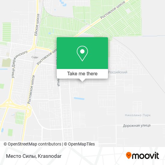 Место Силы map