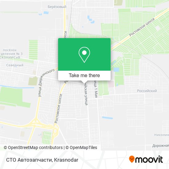 СТО Автозапчасти map