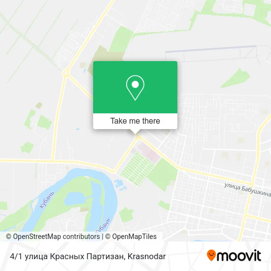 4/1 улица Красных Партизан map