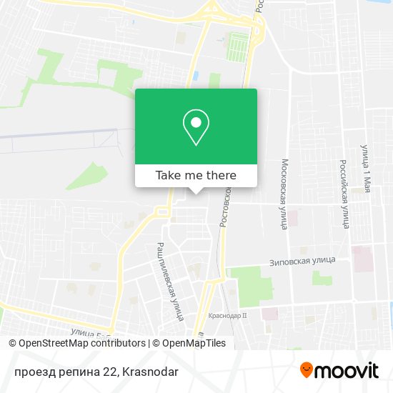 проезд репина 22 map