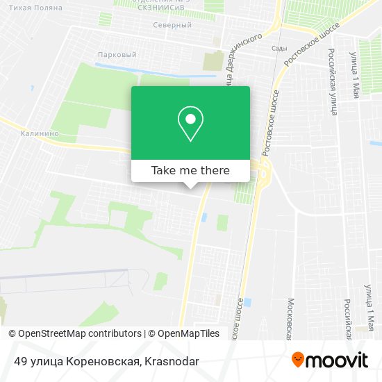 49 улица Кореновская map