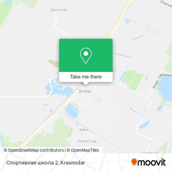 Спортивная школа 2 map