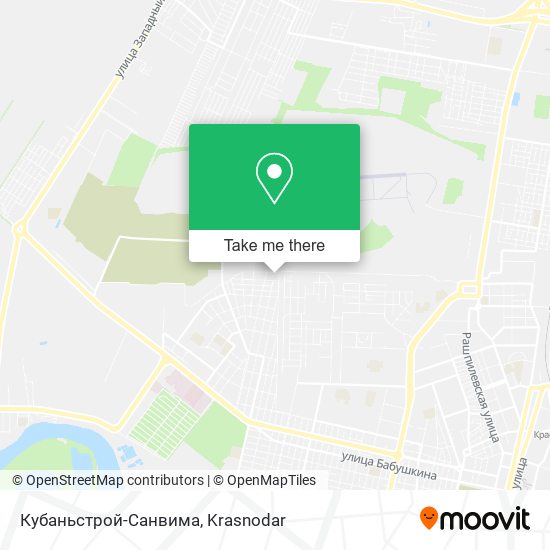 Кубаньстрой-Санвима map