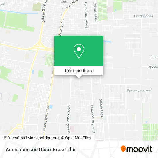 Апшеронское Пиво map