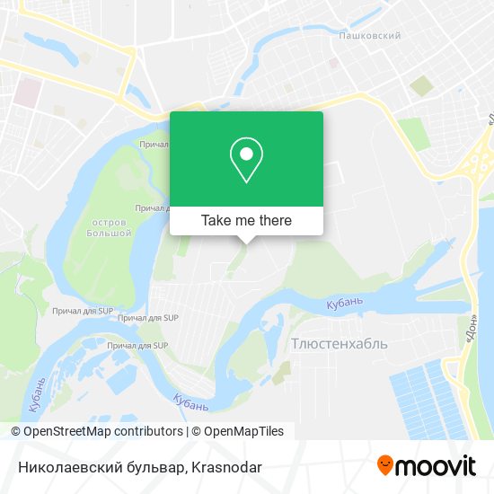 Николаевский бульвар map