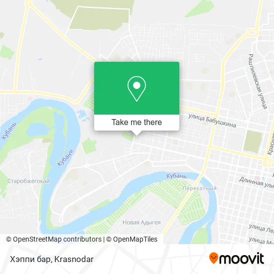 Хэппи бар map