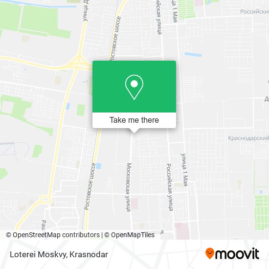 Loterei Moskvy map