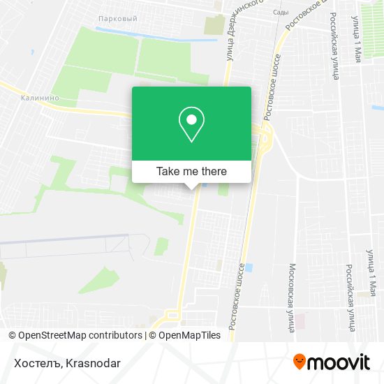 Хостелъ map