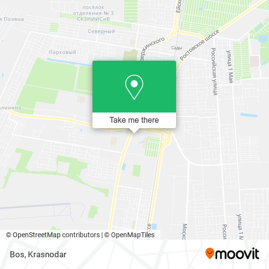 Bos map