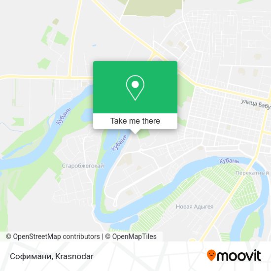 Софимани map