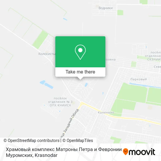 Храмовый комплекс Матроны Петра и Февронии Муромских map