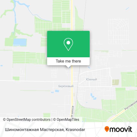 Шиномонтажная Мастерская map
