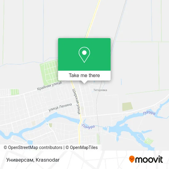 Универсам map