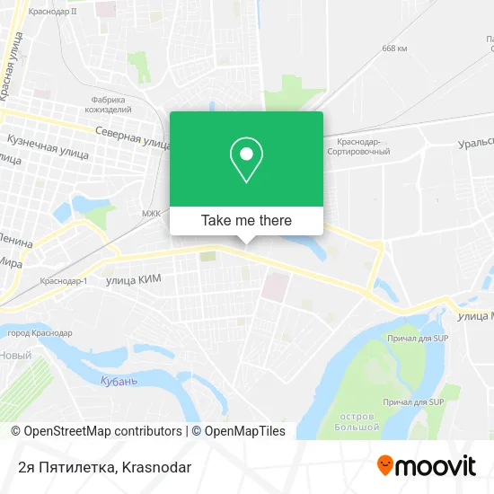 2я Пятилетка map