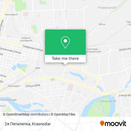 2я Пятилетка map