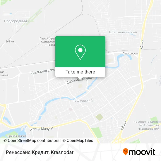 Ренессанс Кредит map