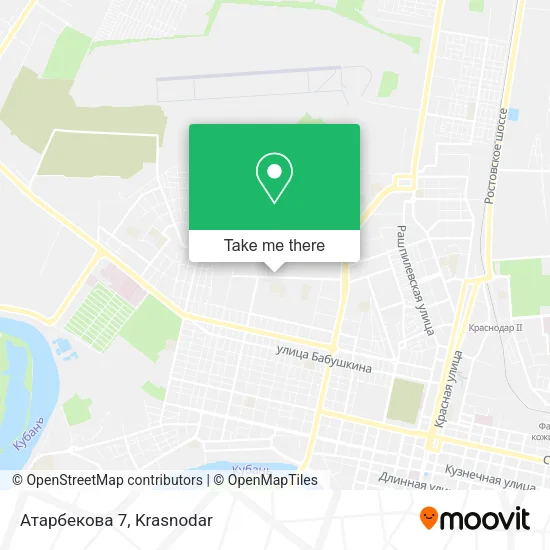 Атарбекова 7 map
