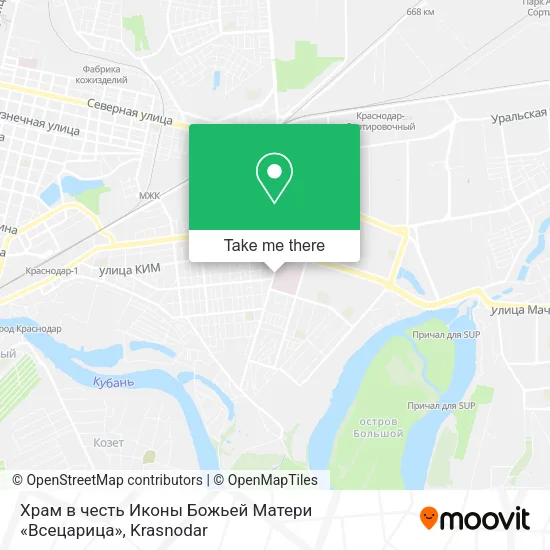 Храм в честь Иконы Божьей Матери «Всецарица» map