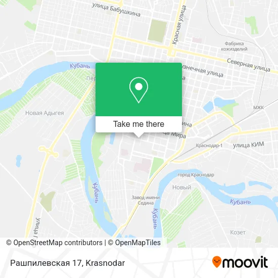 Рашпилевская 17 map