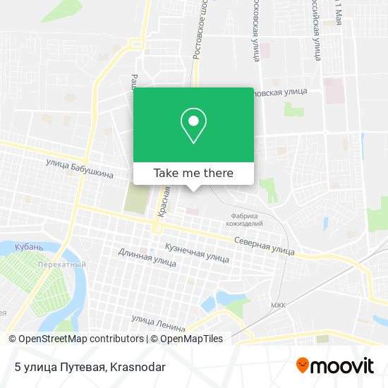 5 улица Путевая map