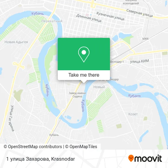 1 улица Захарова map