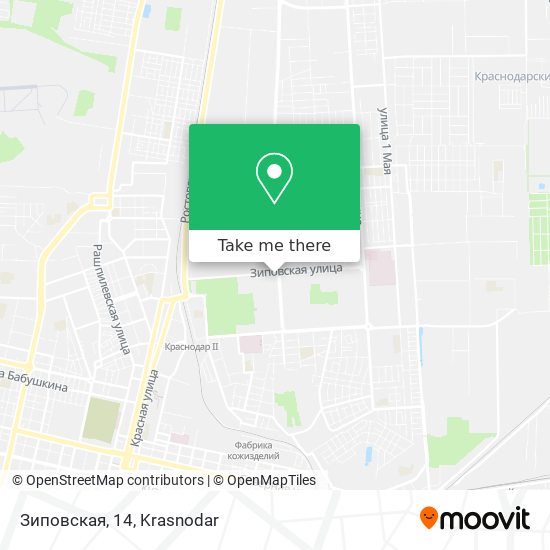 Зиповская, 14 map