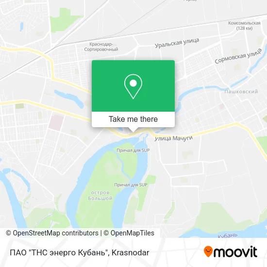 ПАО "ТНС энерго Кубань" map