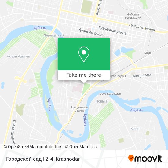 Городской сад | 2, 4 map