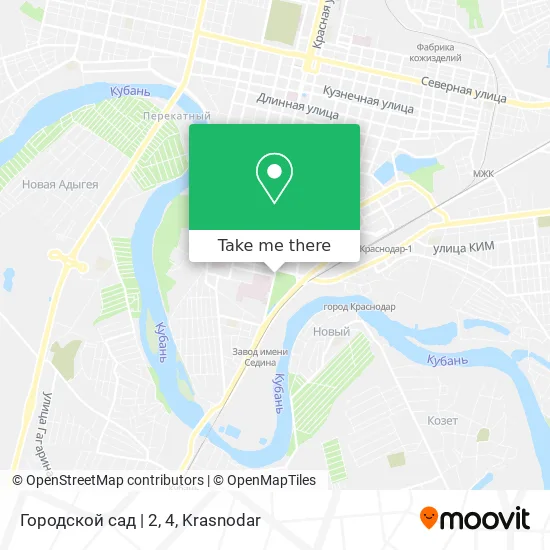Городской сад | 2, 4 map
