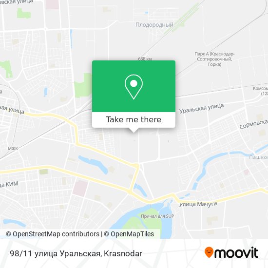 98/11 улица Уральская map