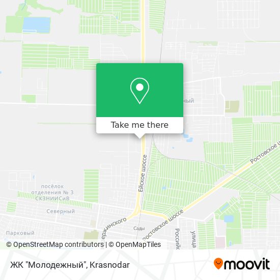 ЖК "Молодежный" map