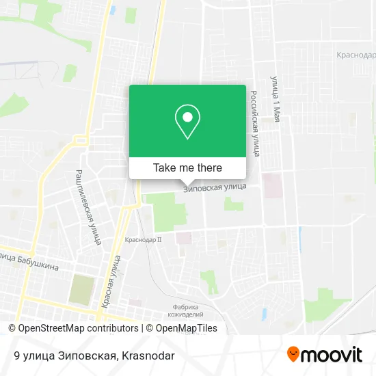 9 улица Зиповская map