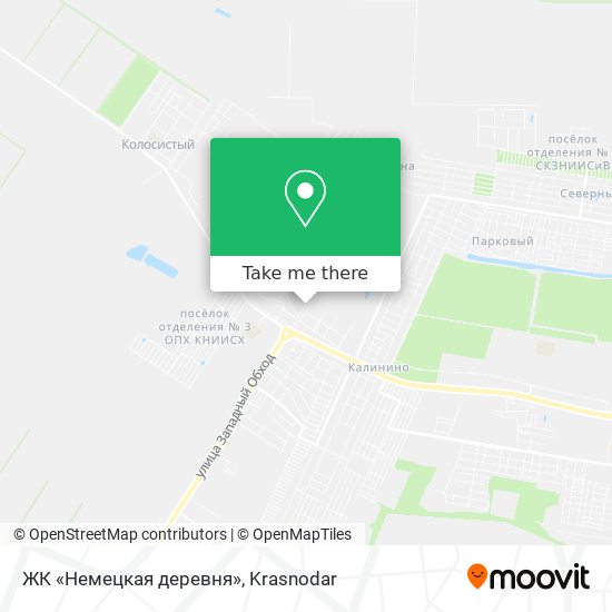 ЖК «Немецкая деревня» map