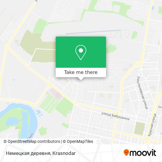 Немецкая деревня map