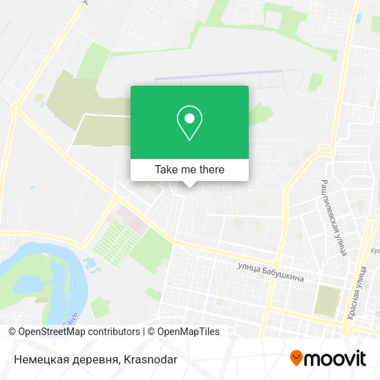 Немецкая деревня map
