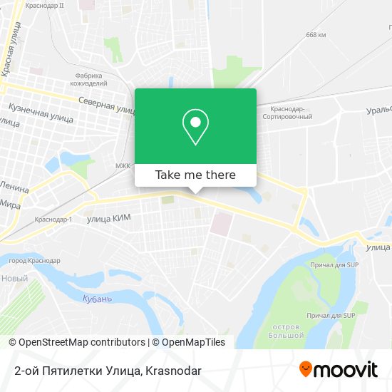 2-ой Пятилетки Улица map