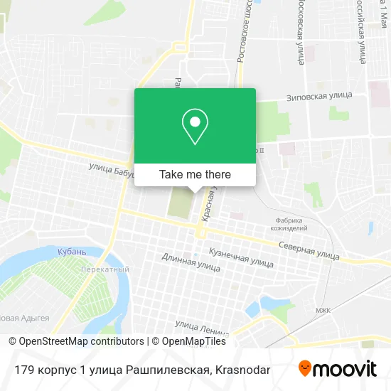179 корпус 1 улица Рашпилевская map