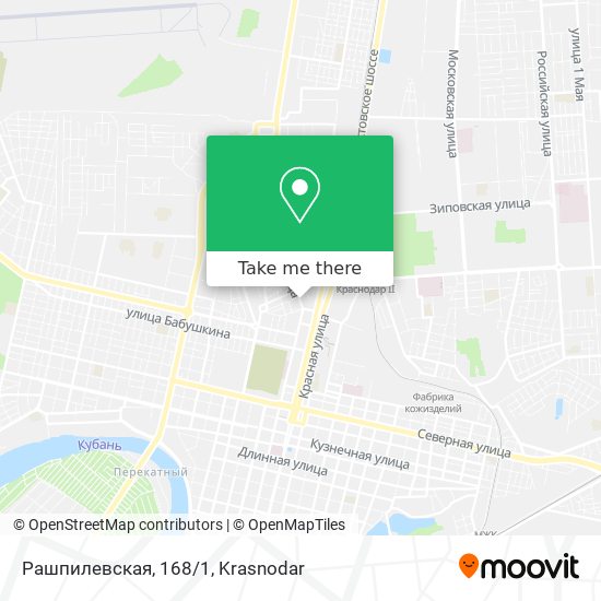 Рашпилевская, 168/1 map
