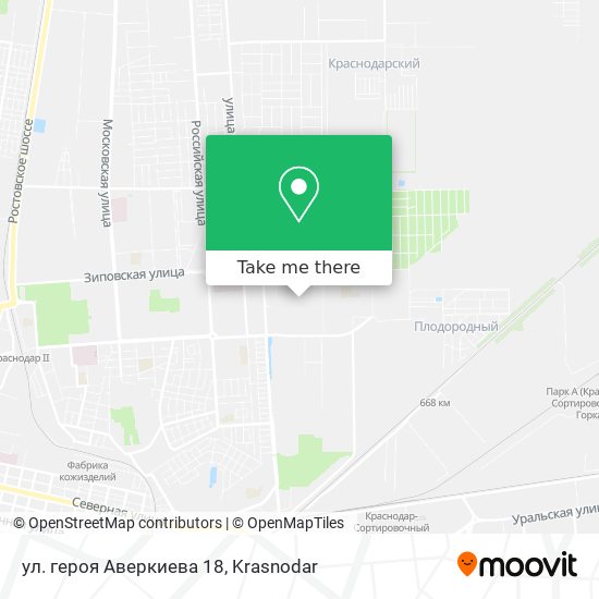 ул. героя Аверкиева 18 map
