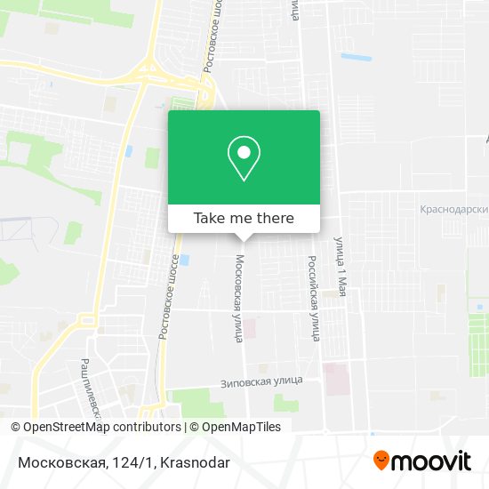 Московская, 124/1 map