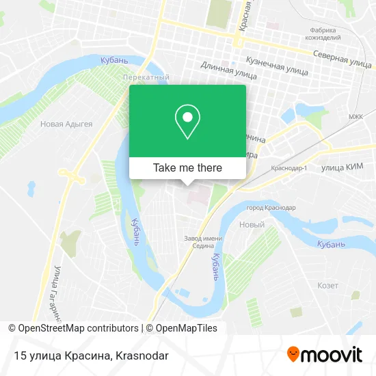15 улица Красина map