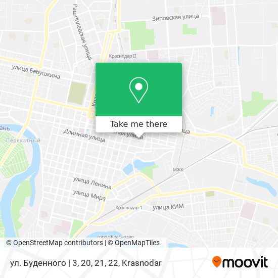 ул. Буденного | 3, 20, 21, 22 map