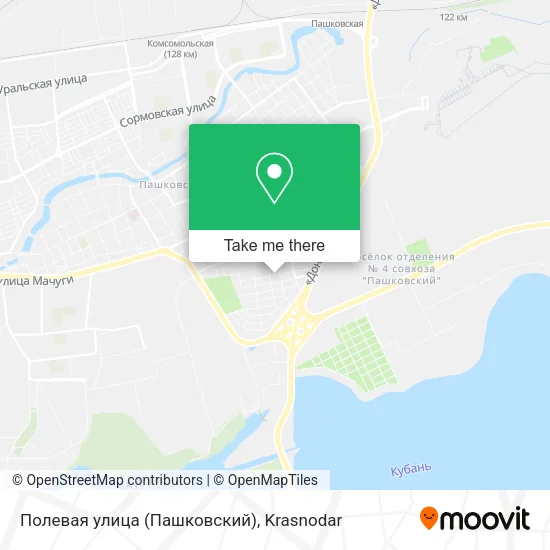 Полевая улица (Пашковский) map